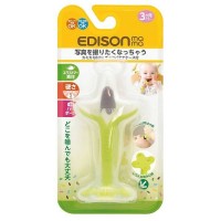 Edison Banana Baby Teether with case - 3 months+ Green